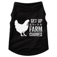 get up its time to do farm chores Doggie Tank