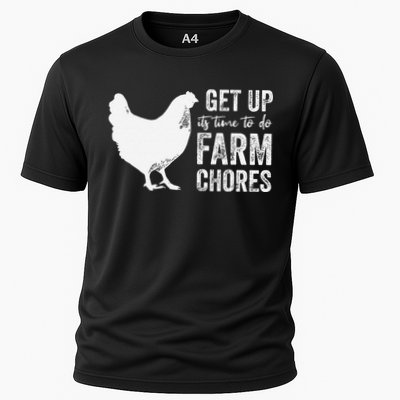 get up its time to do farm chores Performance Shirt