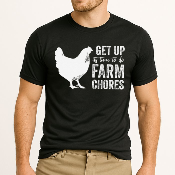 get up its time to do farm chores Performance Shirt