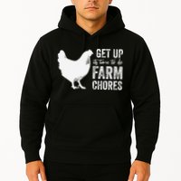get up its time to do farm chores Hoodie
