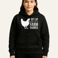 get up its time to do farm chores Hoodie