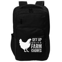 get up its time to do farm chores Impact Tech Backpack