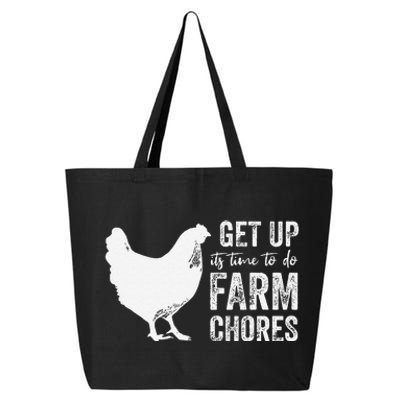 get up its time to do farm chores 25L Jumbo Tote