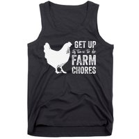 get up its time to do farm chores Tank Top