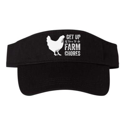 get up its time to do farm chores Visor