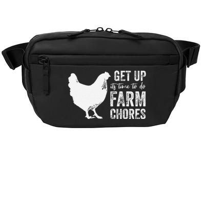 get up its time to do farm chores Crossbody Pack