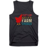 Get Up Its Time To Do Farm Chores Tank Top