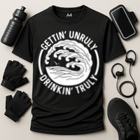 Gettin' Unruly In' Hard Seltzer Summer Beach Alcohol Gift Performance Shirt