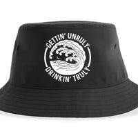 Gettin' Unruly In' Hard Seltzer Summer Beach Alcohol Gift Sustainable Bucket Hat