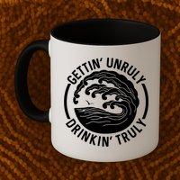 Gettin' Unruly In' Hard Seltzer Summer Beach Alcohol Gift Mug