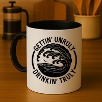 Gettin' Unruly In' Hard Seltzer Summer Beach Alcohol Gift Mug