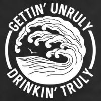 Gettin' Unruly In' Hard Seltzer Summer Beach Alcohol Gift 11oz C Handle Ceramic Mug