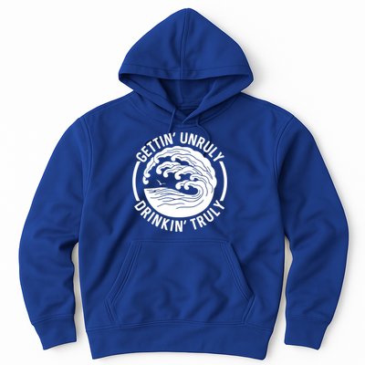 Gettin' Unruly In' Hard Seltzer Summer Beach Alcohol Gift Hoodie