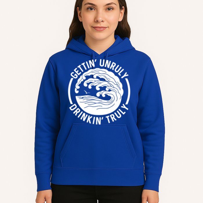 Gettin' Unruly In' Hard Seltzer Summer Beach Alcohol Gift Hoodie