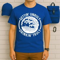 Gettin' Unruly In' Hard Seltzer Summer Beach Alcohol Gift T-Shirt