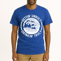 Gettin' Unruly In' Hard Seltzer Summer Beach Alcohol Gift Tall T-Shirt