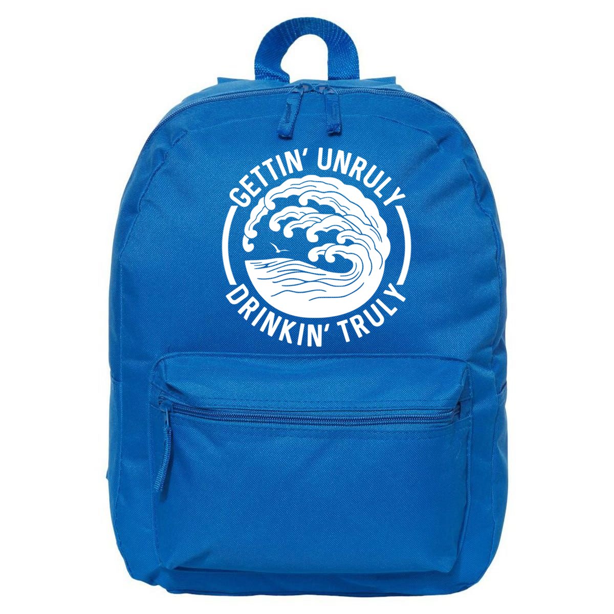 Gettin' Unruly In' Hard Seltzer Summer Beach Alcohol Gift 16 in Basic Backpack