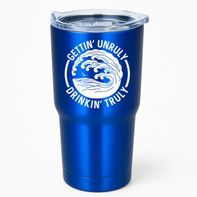 Gettin' Unruly In' Hard Seltzer Summer Beach Alcohol Gift Tumbler