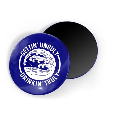 Gettin' Unruly In' Hard Seltzer Summer Beach Alcohol Gift Magnet