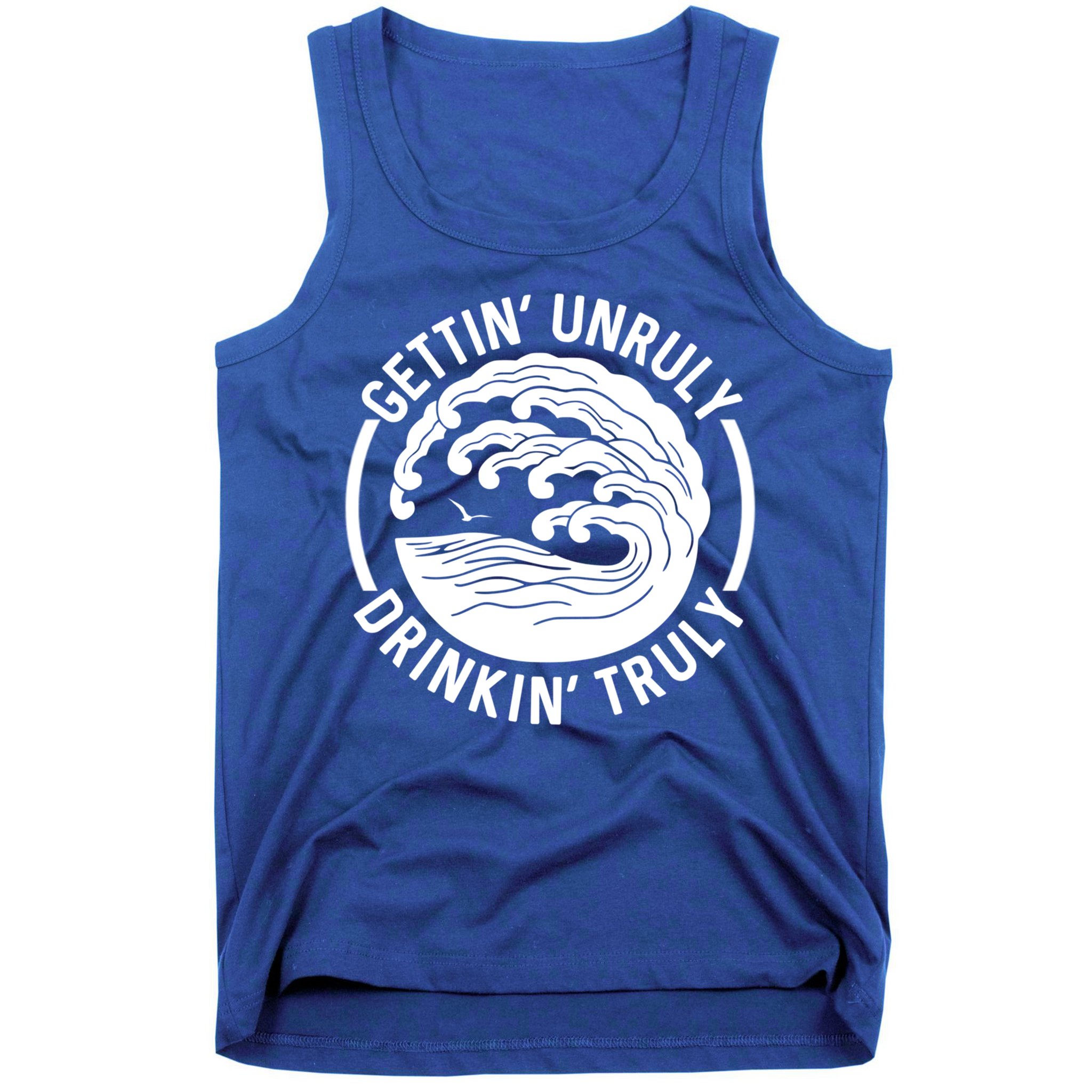 Gettin' Unruly In' Hard Seltzer Summer Beach Alcohol Gift Tank Top