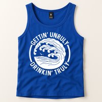 Gettin' Unruly In' Hard Seltzer Summer Beach Alcohol Gift Tank Top