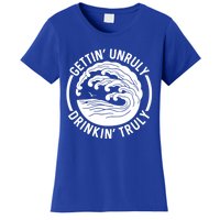 Gettin' Unruly In' Hard Seltzer Summer Beach Alcohol Gift Women's T-Shirt