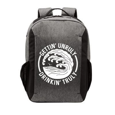 Gettin' Unruly In' Hard Seltzer Summer Beach Alcohol Gift Vector Backpack