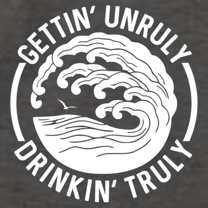 Gettin' Unruly In' Hard Seltzer Summer Beach Alcohol Gift Vector Backpack