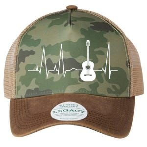 Guitar Heartbeat Pulse Legacy Tie Dye Trucker Hat