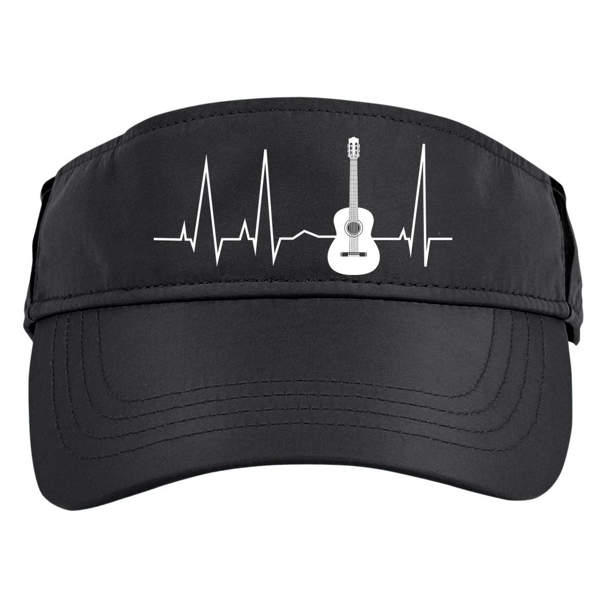 Guitar Heartbeat Pulse Adult Drive Performance Visor