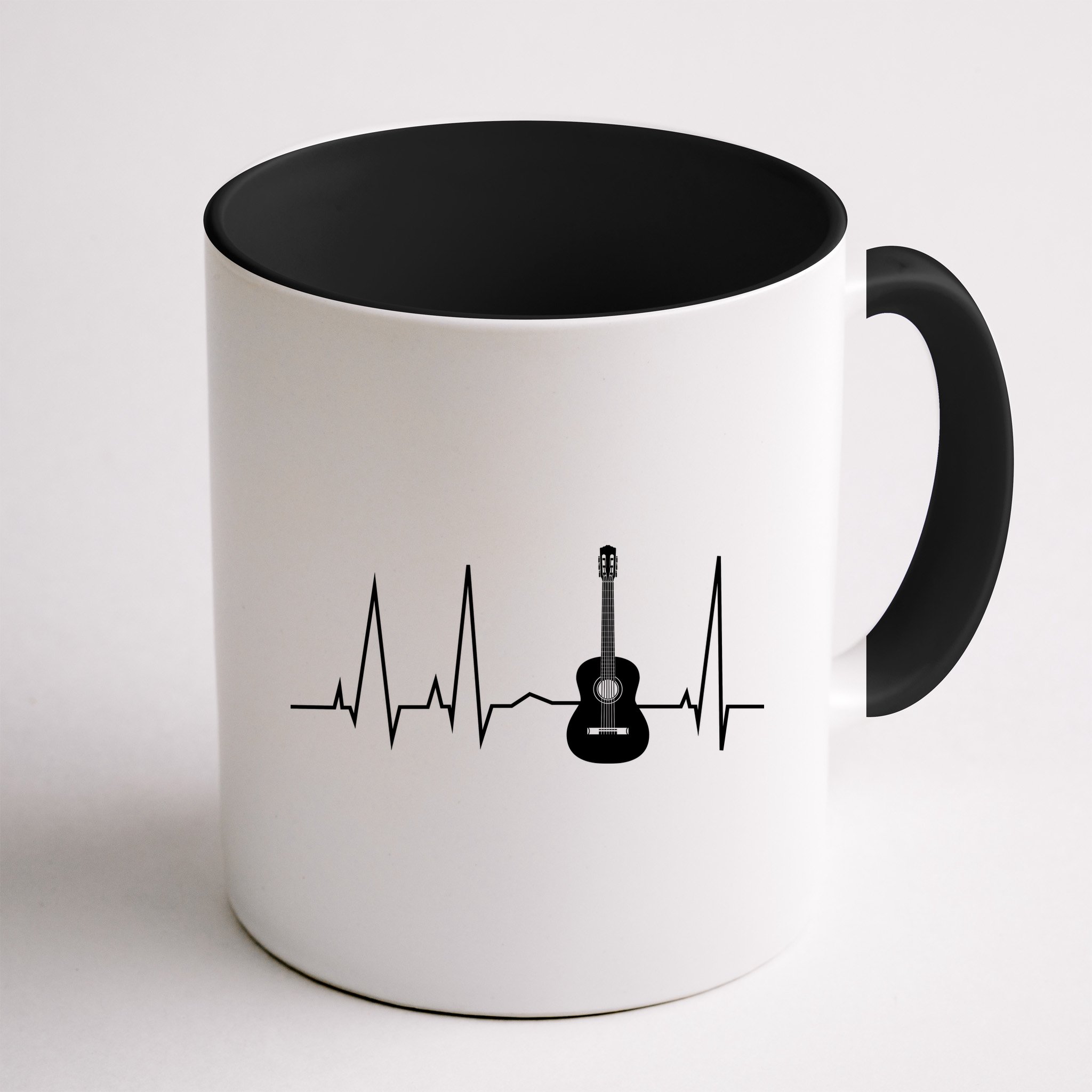 Guitar Heartbeat Pulse Mug