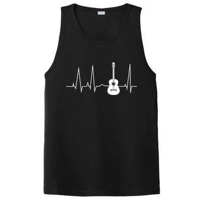 Guitar Heartbeat Pulse PosiCharge Competitor Tank