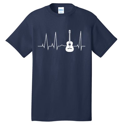 Guitar Heartbeat Pulse Tall T-Shirt