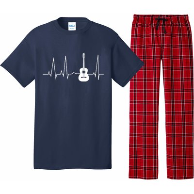 Guitar Heartbeat Pulse Pajama Set