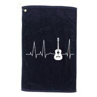 Guitar Heartbeat Pulse Platinum Collection Golf Towel