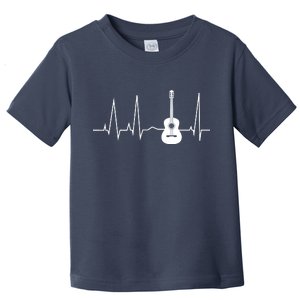 Guitar Heartbeat Pulse Toddler T-Shirt