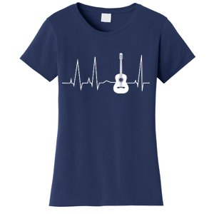 Guitar Heartbeat Pulse Women's T-Shirt