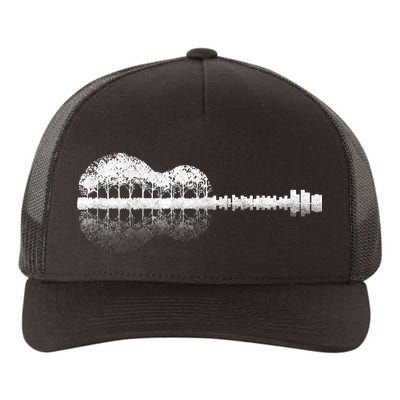 Guitar Landscape Yupoong Adult 5-Panel Trucker Hat