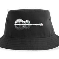 Guitar Landscape Sustainable Bucket Hat