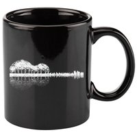 Guitar Landscape 11oz C Handle Ceramic Mug