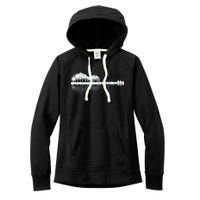 Guitar Landscape Women's Fleece Hoodie