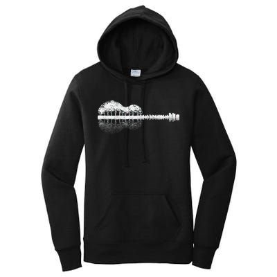 Guitar Landscape Women's Pullover Hoodie