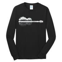 Guitar Landscape Tall Long Sleeve T-Shirt