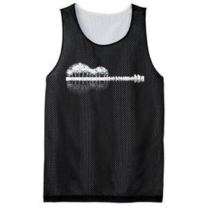 Guitar Landscape Mesh Reversible Basketball Jersey Tank