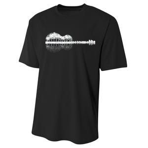 Guitar Landscape Performance Sprint T-Shirt