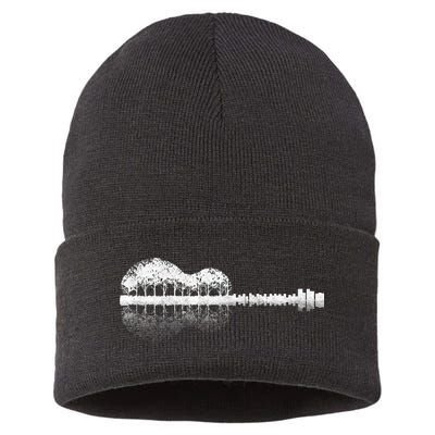 Guitar Landscape Sustainable Knit Beanie