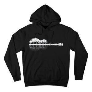 Guitar Landscape Tall Hoodie