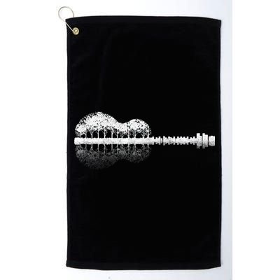 Guitar Landscape Platinum Collection Golf Towel