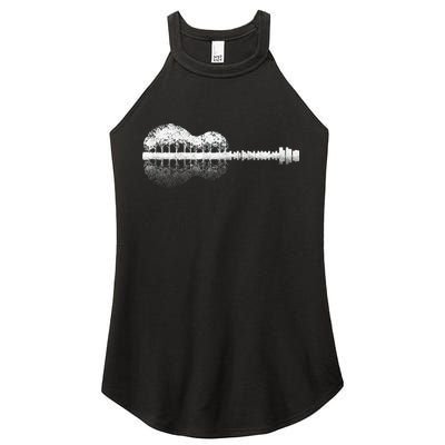 Guitar Landscape Women's Perfect Tri Rocker Tank