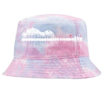 Guitar Landscape Tie-Dyed Bucket Hat